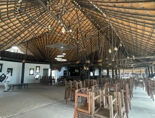 Centro de Eventos Santo Coyote en Copacabana: vista 2 de los espacios para eventos