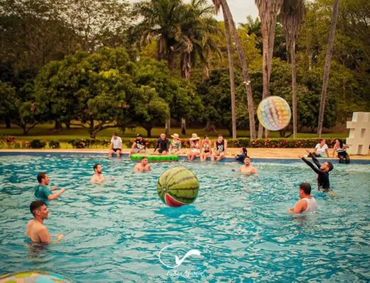 Entre Palmas en Santa Fé de Antioquia: vista 2 de los espacios para eventos