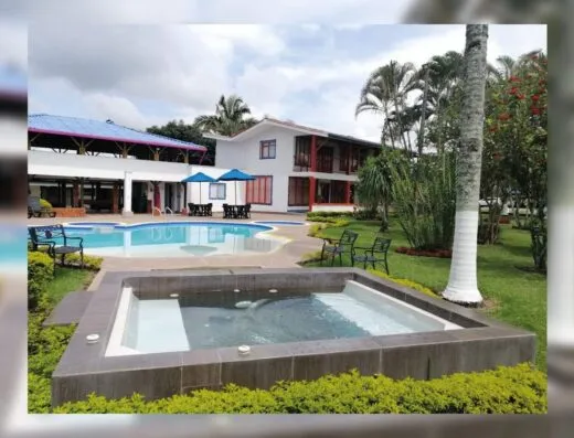 Finca Hotel La Manuela en Armenia: vista 1 de los espacios para eventos