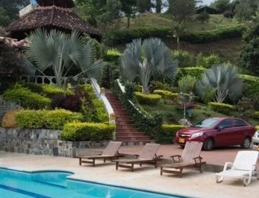 Finca La Manuela en Copacabana: vista 2 de los espacios para eventos