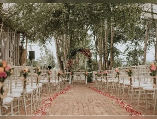 Hacienda Pozo Chico en El Rosal: vista 1 de los espacios para eventos