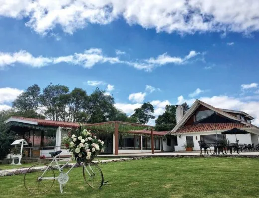 Hacienda Salamanca en Tenjo: vista 1 de los espacios para eventos