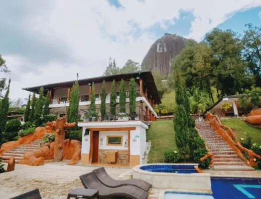 Hotel Mansión Guatapé en Guatapé: vista 2 de los espacios para eventos