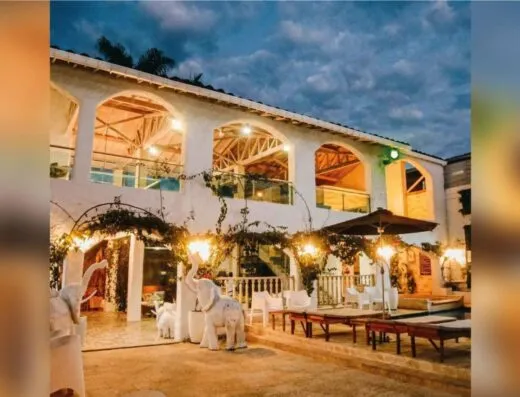Hotel San Ángel Santa Fé en Santa Fé de Antioquia: vista 1 de los espacios para eventos