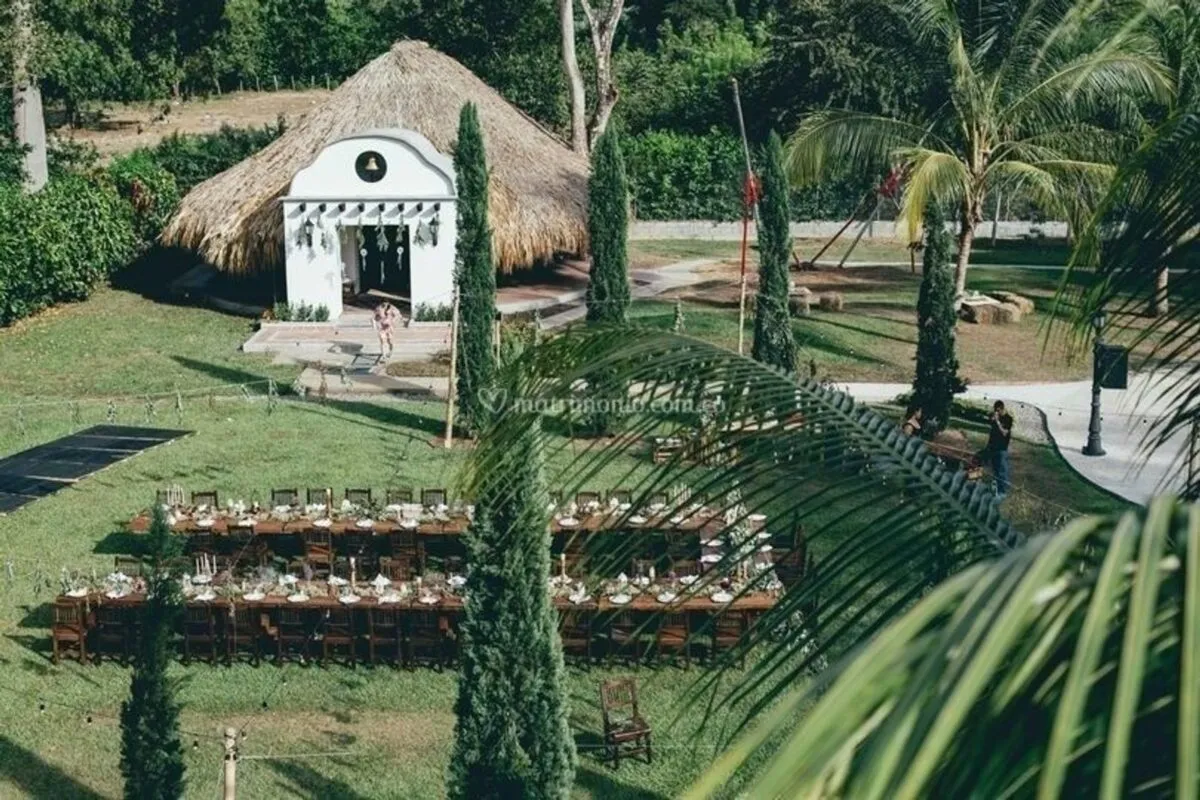 Hotel Villa del Marqués en San Jerónimo: vista 2 de los espacios para eventos