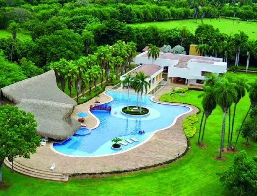 Villa del Río en Santa Fé de Antioquia: vista 1 de los espacios para eventos