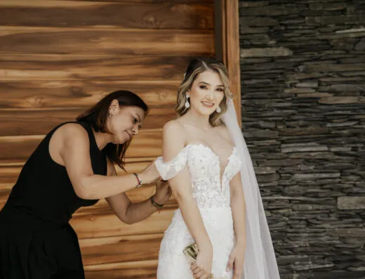 Montaje de boda organizado por Andrea Rubio Wedding Planner