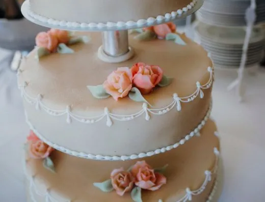 Imagen de referencia: torta de matrimonio para bodas